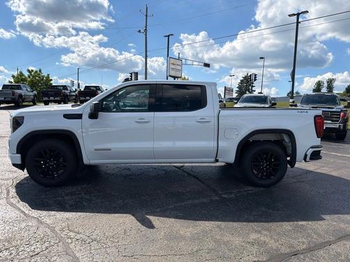 Summit White 2024 GMC Sierra 1500 Elevation