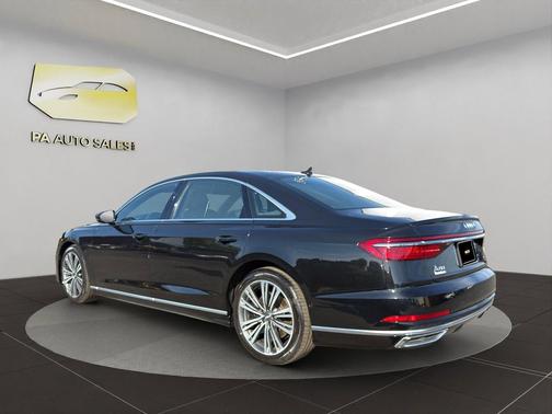 Mythos Black Metallic 2020 Audi A8 L 55
