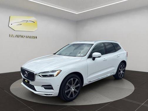 White 2018 Volvo XC60 T6 Inscription