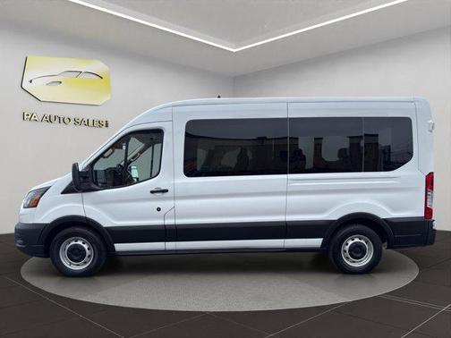 Oxford White 2023 Ford Transit-350 XL