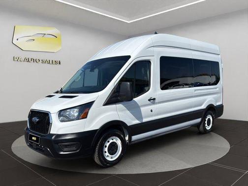Oxford White 2023 Ford Transit-350 XL