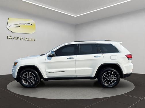 Bright White Clearcoat 2020 Jeep Grand Cherokee Limited