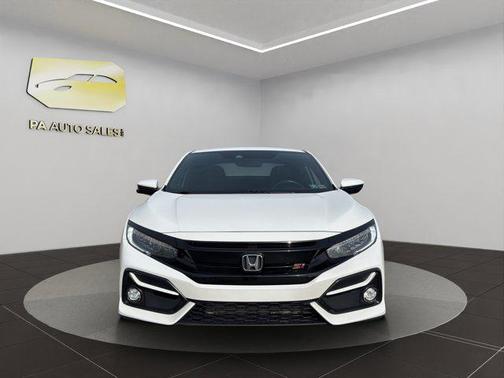 Platinum White Pearl 2020 Honda Civic Si Base