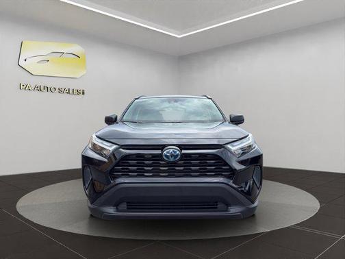 Midnight Black Metallic 2023 Toyota RAV4 Hybrid LE