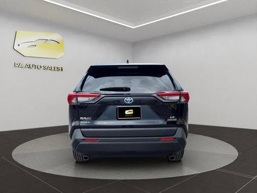 Midnight Black Metallic 2023 Toyota RAV4 Hybrid LE