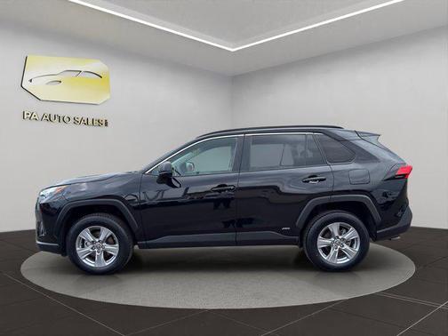 Midnight Black Metallic 2023 Toyota RAV4 Hybrid LE