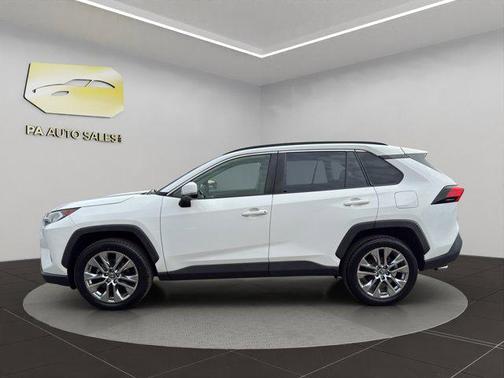 Super White 2020 Toyota RAV4 XLE Premium