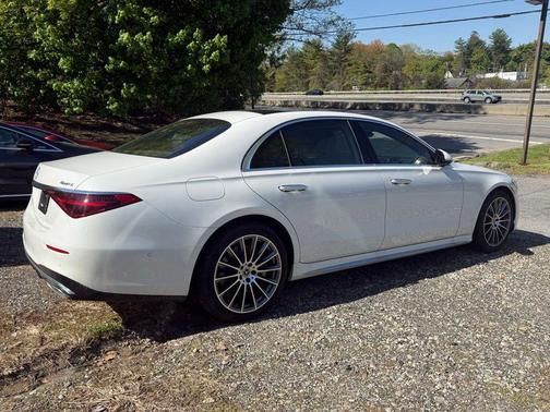 White 2024 Mercedes-Benz S-Class 4MATIC