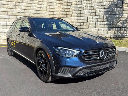 Nautical Blue Metallic 2023 Mercedes-Benz E-Class E 450 4MATIC All-Terrain