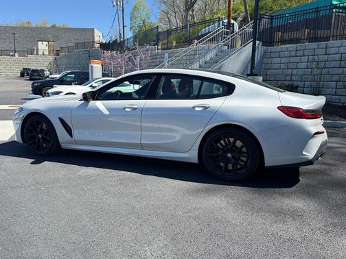 Mineral White Metallic 2024 BMW M850 Gran Coupe xDrive