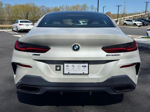 Mineral White Metallic 2024 BMW M850 Gran Coupe xDrive