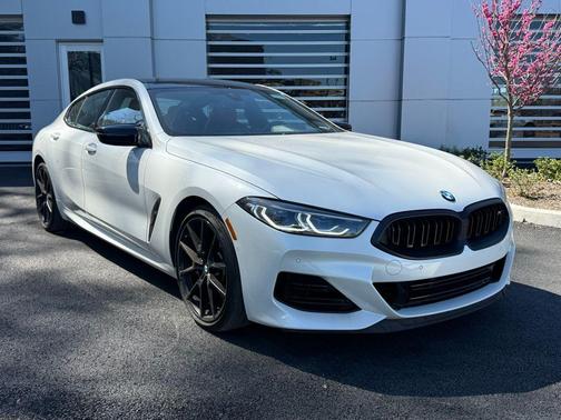 Mineral White Metallic 2024 BMW M850 Gran Coupe xDrive
