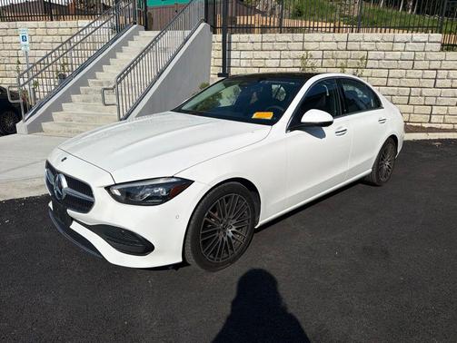 Polar White 2023 Mercedes-Benz C-Class C 300 4MATIC