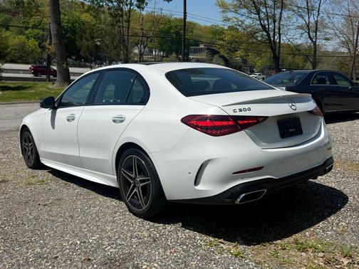 MANUFAKTUR Moonlight White Metallic 2024 Mercedes-Benz C-Class C 300 4MATIC