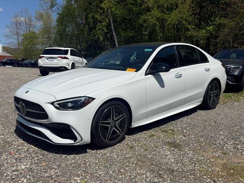 MANUFAKTUR Moonlight White Metallic 2024 Mercedes-Benz C-Class C 300 4MATIC