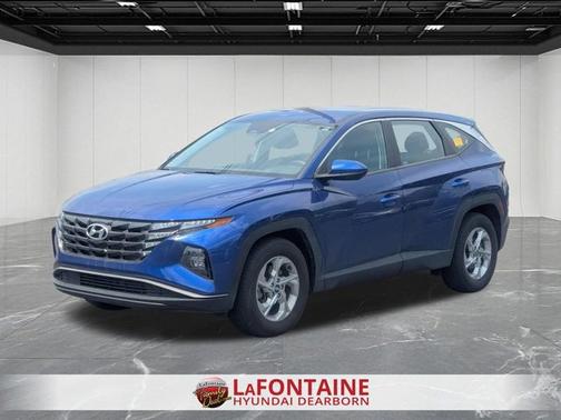 Blue 2023 Hyundai TUCSON SE