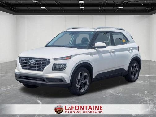 White 2023 Hyundai VENUE SEL