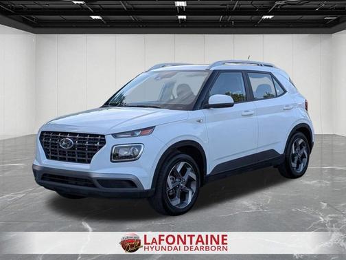 White 2023 Hyundai VENUE SEL