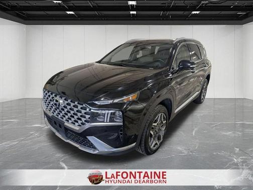 Black 2023 Hyundai SANTA FE Limited