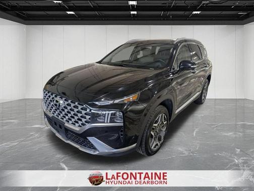 Black 2023 Hyundai SANTA FE Limited