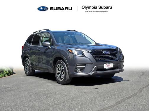 Gray Metallic 2023 Subaru Forester Premium