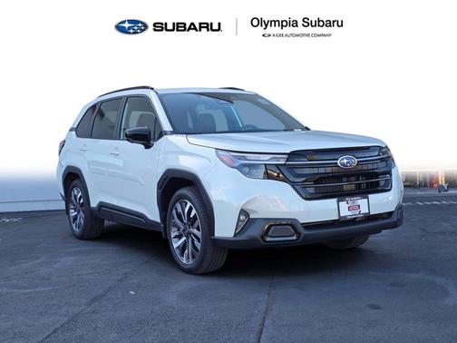 Crystal White Pearl 2026 Subaru Forester Touring