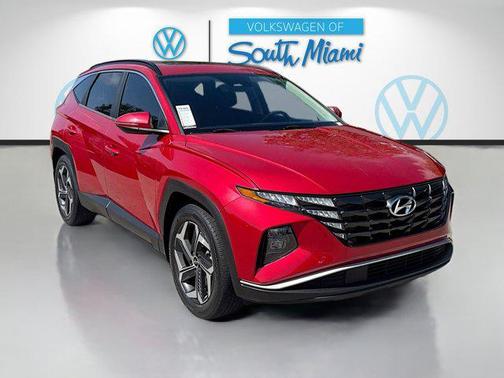 Calypso Red 2022 Hyundai TUCSON SEL