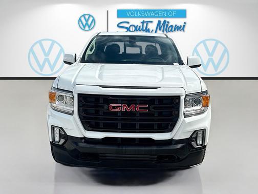 Summit White 2021 GMC Canyon Elevation