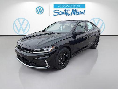 Deep Black Pearl 2026 Volkswagen Jetta 1.4T SE