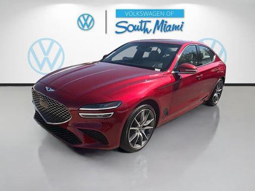 Havana Red 2022 Genesis G70 3.3T AWD