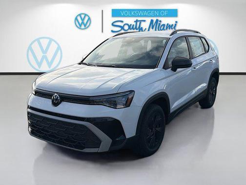 Pure White 2026 Volkswagen Taos S