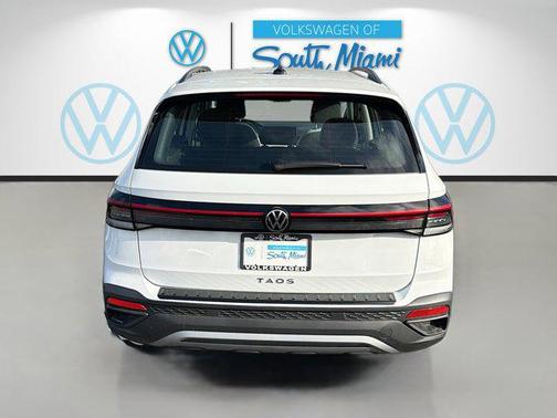 Pure White 2026 Volkswagen Taos S