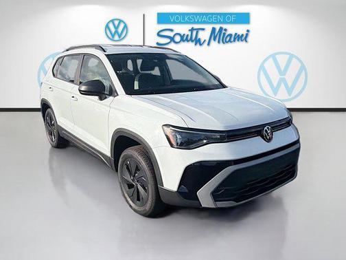 Pure White 2026 Volkswagen Taos S