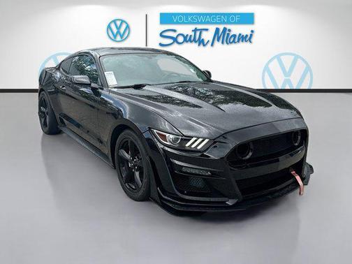 Shadow Black 2017 Ford Mustang EcoBoost