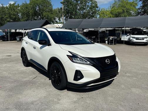 Pearl White Tricoat 2024 Nissan Murano SV Intelligent AWD