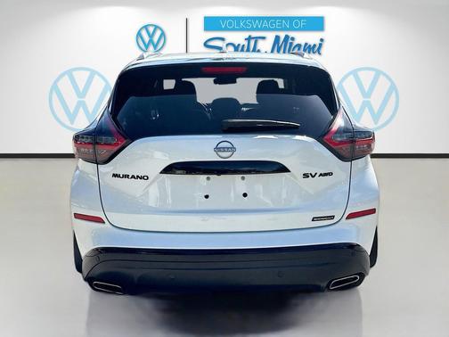 Pearl White Tricoat 2024 Nissan Murano SV Intelligent AWD