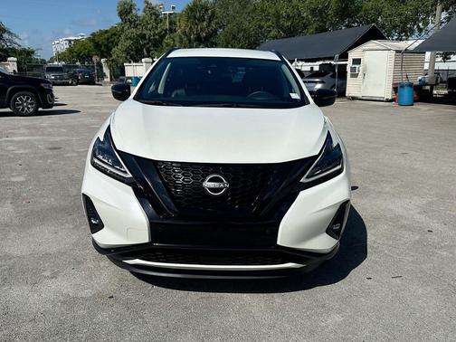Pearl White Tricoat 2024 Nissan Murano SV Intelligent AWD