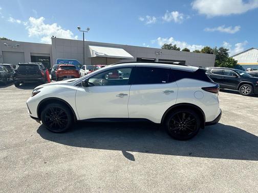 Pearl White Tricoat 2024 Nissan Murano SV Intelligent AWD
