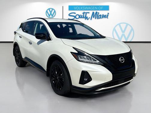 Pearl White Tricoat 2024 Nissan Murano SV Intelligent AWD