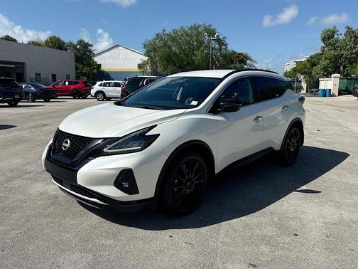 Pearl White Tricoat 2024 Nissan Murano SV Intelligent AWD