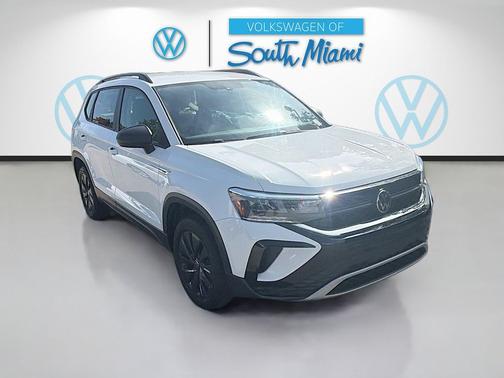 Pure White 2023 Volkswagen Taos 1.5T S
