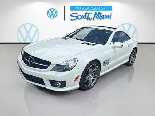 Diamond White Metallic 2009 Mercedes-Benz SL-Class AMG