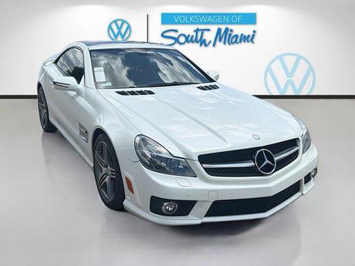 Diamond White Metallic 2009 Mercedes-Benz SL-Class AMG