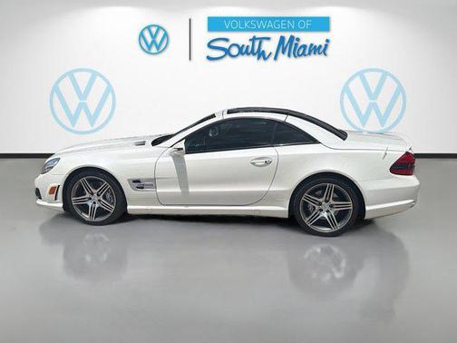 Diamond White Metallic 2009 Mercedes-Benz SL-Class AMG