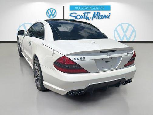 Diamond White Metallic 2009 Mercedes-Benz SL-Class AMG
