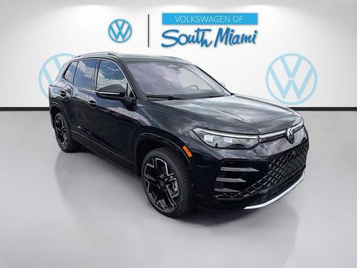 deep black pearl 2026 Volkswagen Tiguan 2.0T SEL R-Line 4MOTION