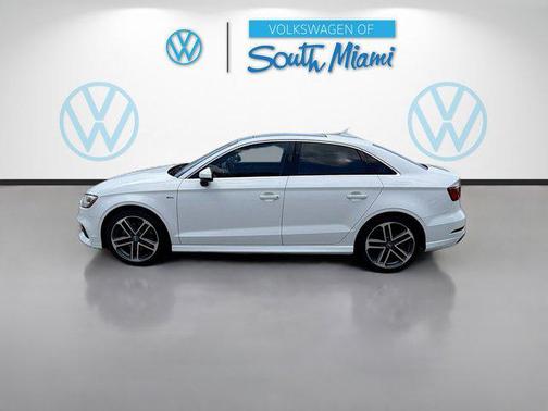 White 2018 Audi A3 2.0T Premium