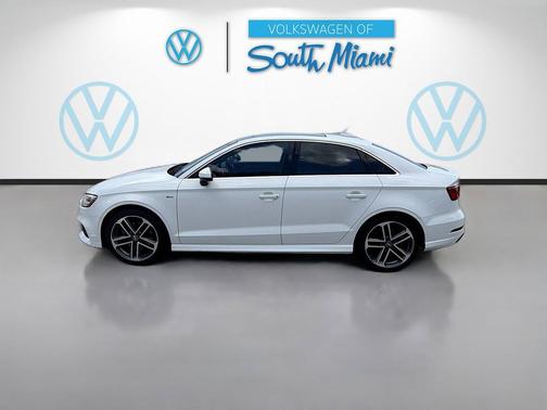 White 2018 Audi A3 2.0T Premium