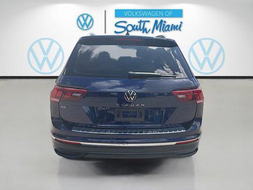Atlantic Blue Metallic 2024 Volkswagen Tiguan 2.0T SE