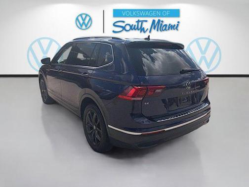 Atlantic Blue Metallic 2024 Volkswagen Tiguan 2.0T SE